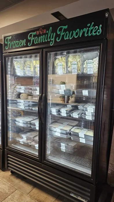 Lorenzo’s Frozen Family Favorites freezer case