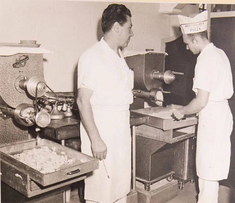 Lorenzo’s in 1965: Pasta made fresh in-house