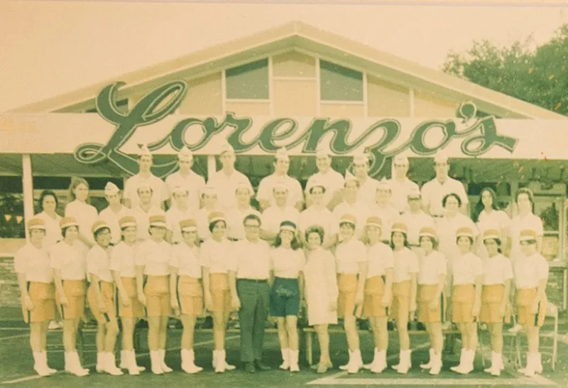 Lorenzo’s in 1970: The Lorenzo’s family crew