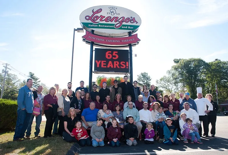Lorenzo’s in 2015: Celebrating 65 years